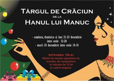 poze targul de craciun de la hanul lui manuc