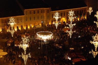 poze targul de craciun din sibiu