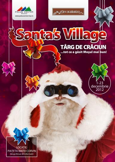 poze  targul de craciun santa s village