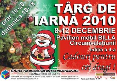 poze targul de iarna timisoara