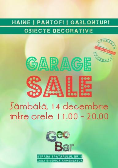 poze targul garage sale la geobar