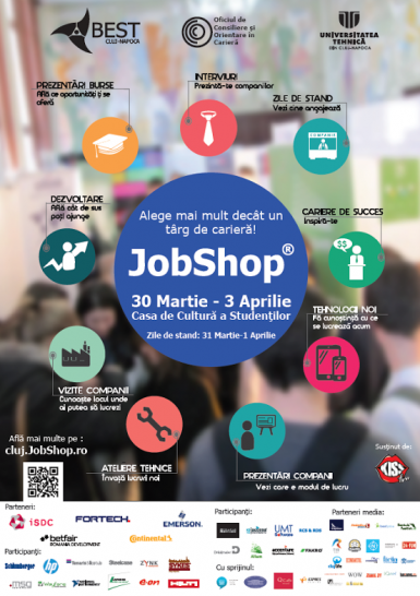 poze targul jobshop 2014 la cluj napoca