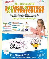 poze targul ofertelor extrascolare si atelierele fun science cluj