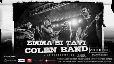 poze tavi colen emma band concert live la kaffa pub