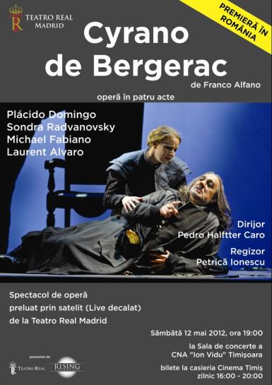 poze teatro real madrid cyrano de bergerac