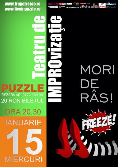 poze teatru de improvizatie cu trupa freeze