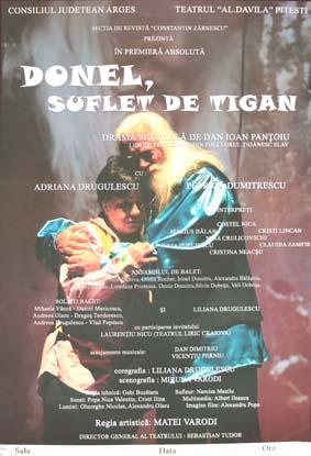 poze teatru donel suflet de tigan la teatrul al davila