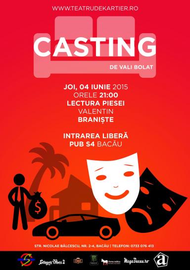 poze teatru lectura piesa casting