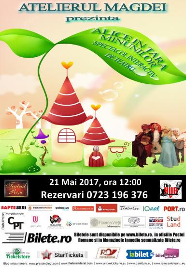 poze teatru pentru copii alice in ara minunilor 