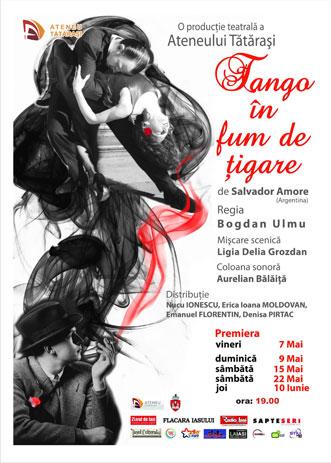 poze teatru tango in fum de tigare 