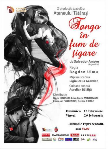 poze teatru tango in fum de tigare 