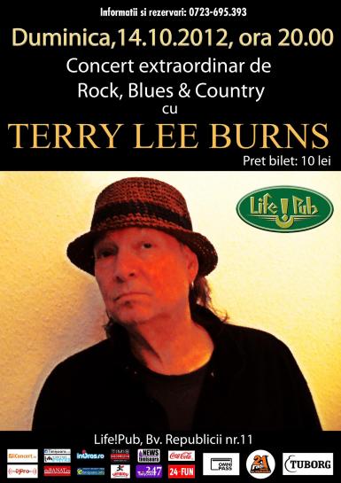 poze  terry lee burns concert in lifepub duminica 14 10 