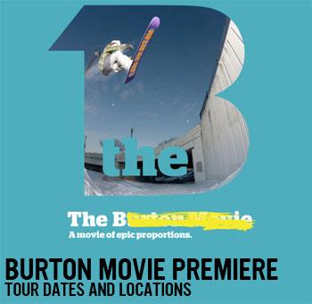 poze the burton movie tour
