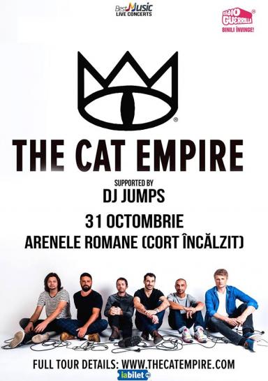 poze the cat empire la arenele romane 