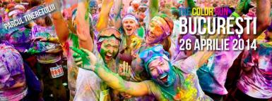 poze the color run romania