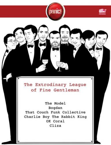 poze the extraordinary league of fine gentlemen in panic club