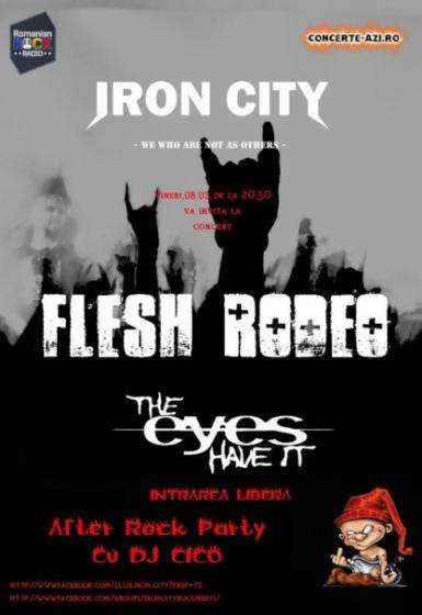 poze the eyes have it si flesh rodeo in iron city