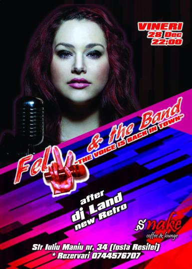 poze the voice is back in town fely and the band