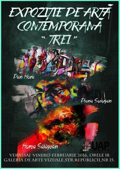 poze trei expozitie de arta contemporana