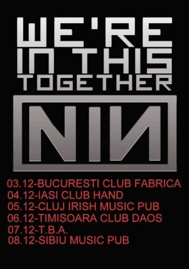 poze tribut nine inch nails in timisoara