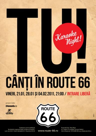 poze tu canti in route 66 karaoke night 