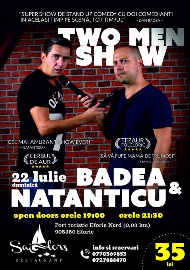 poze two man show badea natanticu eforie nord