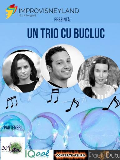 poze  un trio cu bucluc show de improvizatie