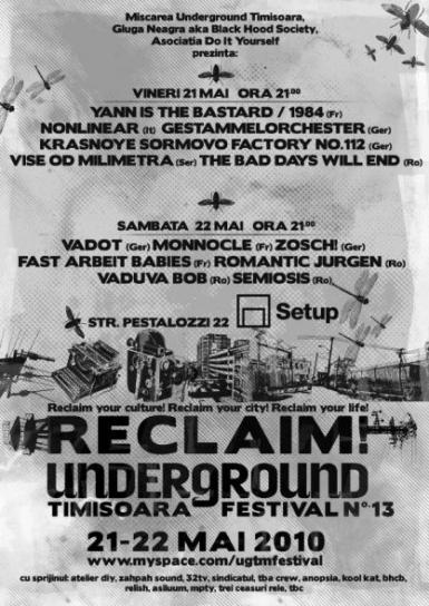 poze underground timisoara festival