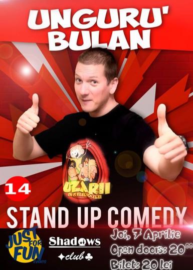 poze unguru bulan stand up comedy shadows club 