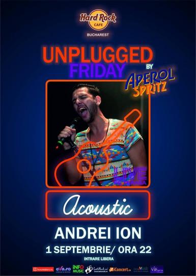 poze unplugged friday cu andrei ion