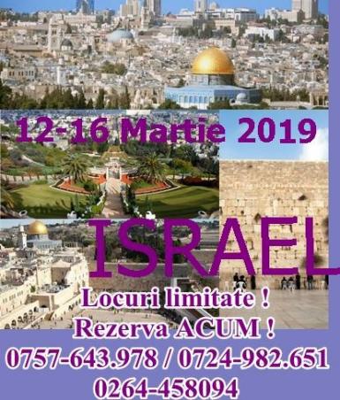 poze vacanta israel 12 16 martie 2019 acum pret oferta 
