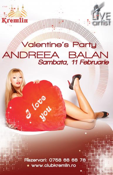 poze valentine s party cu andreea balan la bacau