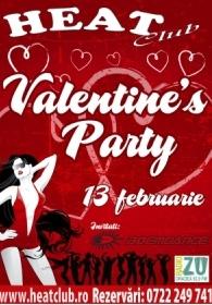 poze valentine s party in club heat din oradea