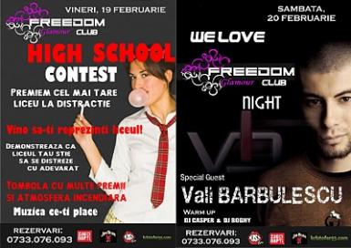 poze vali barbulescu si high school contest in freedom glamour club
