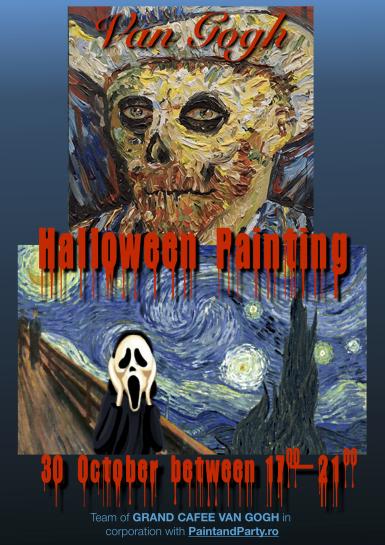 poze van gogh haloween painting 