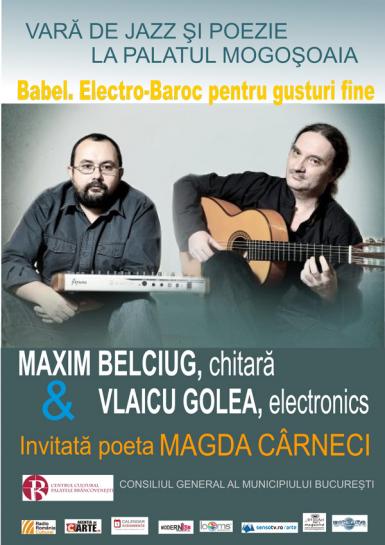 poze vara de jazz si poezie la mogosoaia magda carneci poezie maxim belciug chitara 