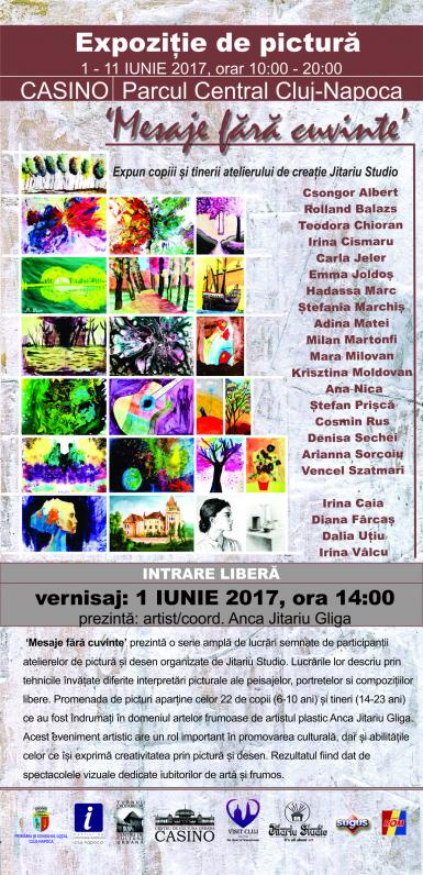 poze vernisaj expozi ie de pictura mesaje fara cuvinte 