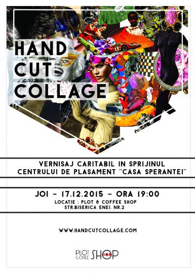 poze vernisaj hand cut collage