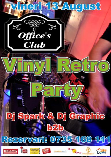 poze vinyl retro party