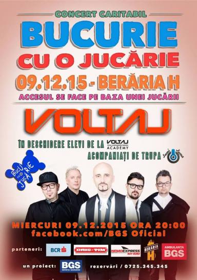 poze voltaj concert caritabil bucurie cu o jucarie