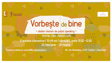 poze vorbeste de bine atelier de public speaking pentru copii