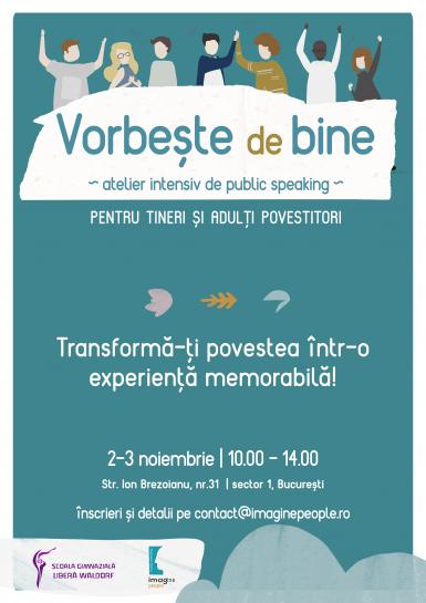 poze vorbeste de bine atelier intensiv de public speaking 