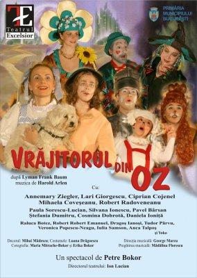 poze  vrajitorul din oz la teatrul excelsior