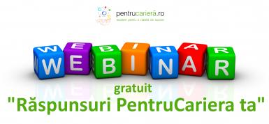 poze webinar gratuit raspunsuri pentrucariera ta 