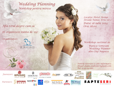 poze wedding planning workshop pentru mirese targu mures