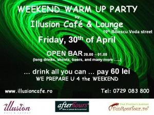 poze week end warm up party by illusion cafe