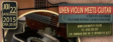 poze when violin meets guitar