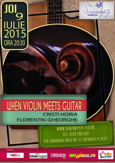 poze when violin meets guitar