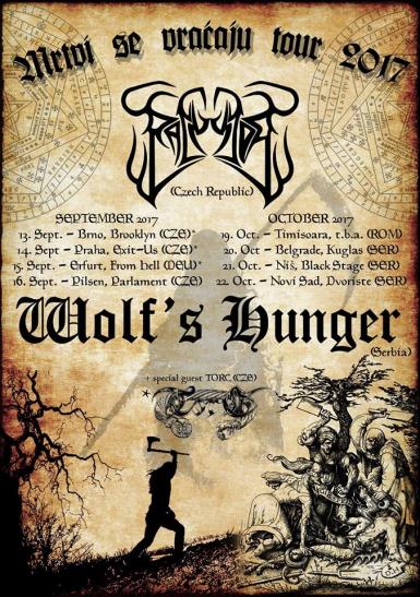 poze wolf s hunger and panychida live manufactura