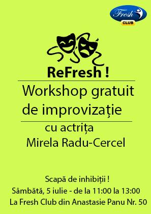 poze workshop de improvizatie